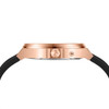 TUCCI ITALY PRECISIONE UNISEX SILICONE WRIST WATCH - ROSE TONE BLACK