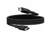 Belkin 240W USB-C to USB-C Cable - Nylon, Braided - M/M - 3.3ft/1m - Black -