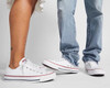 CONVERSE CHUCK TAYLOR ALL STAR LOW TOP SNEAKER M7652C SIZE 10.5M/12.5W WHITE