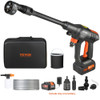 VEVOR CORDLESS PRESSURE WASHER, 652-PSI 1.1 GPM PORTABLE - BLACK/ORANGE