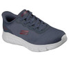 118113 SKECHERS MEN'S HANDS FREE SLIP-INS BOBS SPORT B FLEX DARK/NAVY SIZE 9.5 New