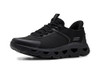 118425 SKECHERS MEN'S BOBS ARC WAVES - SLICK TURN SLIP-INS BLACK SIZE 10.5 New