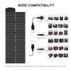 EYF600-36BC10 EYONGPV 600W PORTABLE SOLAR PANEL FOLDABLE SOLAR CHARGER BLACK