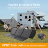 EYF600-36BC10 EYONGPV 600W PORTABLE SOLAR PANEL FOLDABLE SOLAR CHARGER BLACK