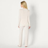 AMAZON ESSENTIALS X SOFIA GRAINGE WOMEN'S LONG SLEEVE HENLEY PAJAMA SET IVORY L New