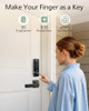 PHILIPS FINGERPRINT ELECTRONIC DOOR LOCK KEYLESS DDL210X - SATIN NICKEL