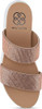 DAISY FUENTES FENWAY WOMEN'S WEDGE SANDALS - SIZE: WOMEN 6.5 - MAUVE