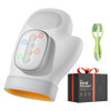 WUX HAND MASSAGER WITH HEAT AND AIR 3 MASSAGE MODES 4 HEAT LEVELS - GRAY