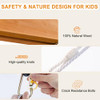 ROBUD 3-in-1 Playground Wooden Swing Sets RB-VC-WH002 - Multi