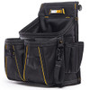 TOUGHBUILT MINI ELECTRICIAN POUCH, COMPACT TOOL POUCH TB-314-2 - BLACK/YELLOW