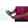 GAIAM RESTORE COLD THERAPY MASSAGE ROLLER EASY-GLIDE GRAY/BLUE/SILVER New