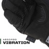 MECHANIX WEAR: M-Pact 3 TACTICAL WORK GLOVES - BLACK, LARGE New