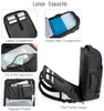 TZOWLA 40L EXPANDABLE TRAVEL LAPTOP BACKPACK 17.3" JP-TZ-IIIT-17.3 - BLACK New