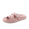 JCH109844Z Chaco Women's Townes Slide Suede Rose Quartz Size 10