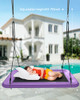 EVERYFUN TREE SWING KIDS ADULTS, 60" WATERPROOF RECTANGLE PLATFORM - PURPLE
