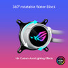 ASUS ROG STRIX LC III 360 ARGB LCD WHITE EDITION AIO CPU LIQUID COOLER - WHITE