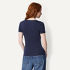 AMAZON ESSENTIALS WOMEN'S SHORT-SLEEVE CREWNECK T-SHIRT 2-PACK BURGUNDY/NAVY M