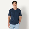 AMAZON ESSENTIALS MEN'S V-NECK SHORT-SLEEVE T-SHIRT, 6-pack, Size 2XL, Navy New