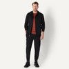 AMAZON ESSENTIALS MEN'S ACTIVE SWEAT RELAXED-FIT CARGO JOGGER - MEN M - BLACK