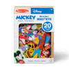Melissa & Doug Disney Mickey Mouse Wooden Character Magnets 20 pcs Toys New
