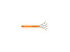 Black Box EYN866A-PB-1000 1000ft GigaTrue 550 CAT6 550-MHz Bulk Cable Orange