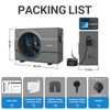 VARPOOLFAYE 60000 BTU POOL HEATER FOR ABOVE GROUND POOL - GRAY New
