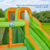 SUNNY & FUN COMPACT BOUNCE-A-ROUND INFLATABLE WATER SLIDE PARK - MULTI