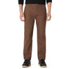 AMAZON BASICS MEN'S RELAXED FIT DUCK PANTS 38W X 32L - CHOCOLATE BROWN New
