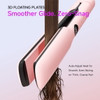 DYHOO PROFESSIONAL FLAT IRON & CERAMIC CURLER, HAIR STRAIGHTENER LCD - PINK