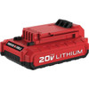 PORTER-CABLE 20V MAX 2.0AH BATTERY - RED/BLACK/WHITE