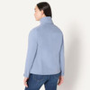 AMAZON ESSENTIALS WOMEN'S HOODED RAIN JACKET DUSTY BLUE MEDIUM SHORT New