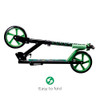 VOYAGER SCOOTER FOR KIDS 200MM PU WHEELS ABEC-7 BEARINGS ASTV01652 - MULTICOLOUR