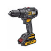 CATERPILLAR 18V 1 FOR 1/2" CORDLESS DRILL DRIVER 2 BATTERY DX11-BLK/YEL - BLACK