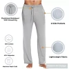 BLUE ICE MEN'S MODERN FIT CLASSIC LOUNGE PANTS - SIZE: MEN L - HEATHER GRAY