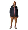 COLUMBIA LONGHORN RIDGE INSULATED JACKET WOMEN'S BLACK SIZE SMALL New