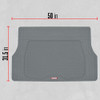 MOTOR TREND FLEXTOUGH ADVANCED PERFORMANCE CAR FLOOR MATS & CARGO LINER Gray