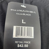 BLUE ICE MEN'S BLACK DRAWSTRING SWEATPANTS - SIZE: MEN L - BLACK
