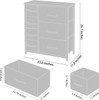 AZL1 LIFE CONCEPT VERTICAL DRESSER TOWER STEEL FRAME WOOD TOP - BLACK/GRAY