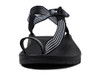 JCH109664Z CHACO WOMEN'S ZX/2 CLOUD OUTDOOR SANDALS BAR BLACK/WHITE SIZE 10