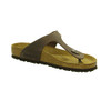 BIRKENSTOCK UNISEX GIZEH SANDALS - SIZE: MEN 7 WOMEN 9 EU M40 - HABANA