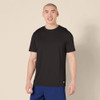 14408-2P-DGRAY/BLK-L Amazon Essentials Men's Tech Gym T-Shirts, 2 Pack L
