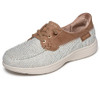 SKECHERS HANDS FREE SLIP-INS ON-THE-GO FLEX GLITTERY SHOE SIZE 7.5 - NAVY New