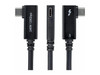 StarTech 2.6ft Right Angle Thunderbolt 5 Cable, 80Gbps/120Gbps Boost, 240W PD,