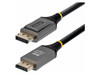 StarTech 50cm DisplayPort 2.1 Cable, VESA Certified DP80 DisplayPort Cable,