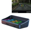 GENERIC HUD COLOR DIGITAL AUTO GPS SPEEDOMETER HEAD UP DISPLAY - BLACK
