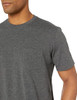 AMAZON ESSENTIALS MEN'S SHORT-SLEEVE CREWNECK T-SHIRT 2PC - SIZE: L - GRAY/BLUE