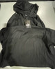BLUE ICE STRETCHABLE COMFY HOODIE 60% PLOYESTER,40% COTTON,SIZE: MEN 3XL - BLACK New