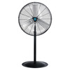 TORNADO 30" HIGH VELOCITY PEDESTAL FAN 8850 CFM METAL 3 SPEED - BLACK