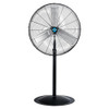 TORNADO 30" HIGH VELOCITY PEDESTAL FAN 8850 CFM METAL 3 SPEED - BLACK