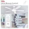 TCL Ceiling Fans with Lights, 52 Inch Ceiling Fan with Light, HFS2-60H0BADWD-00